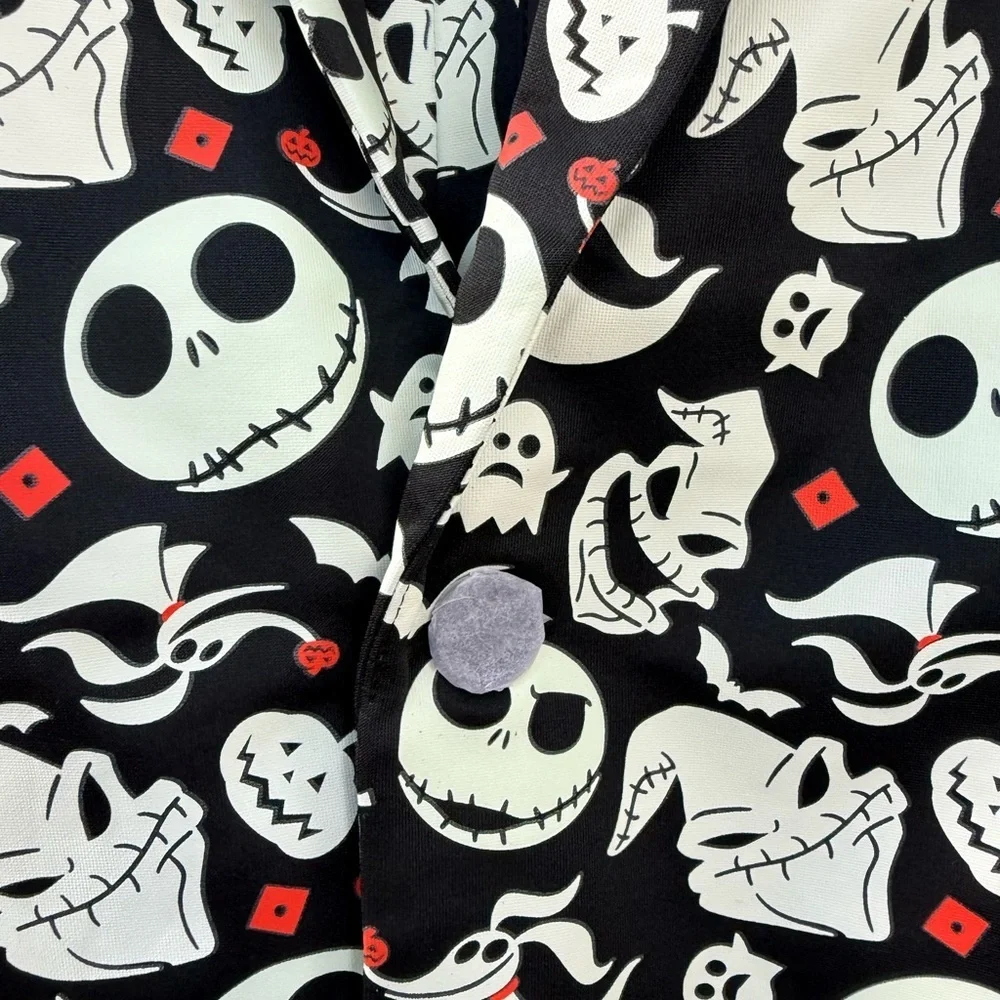 Disney Black and Cream Patterned Blazer